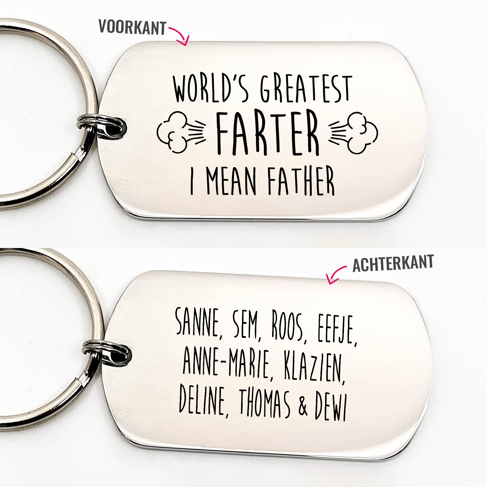 World's Greatest Farter.. - Dogtag - Bella Mia